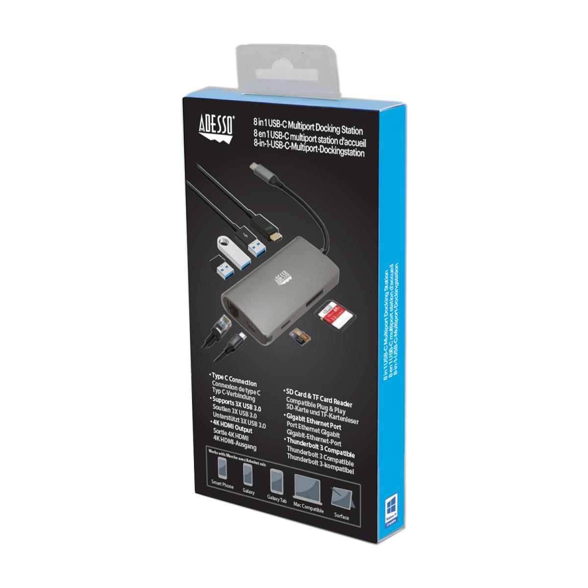 8 IN 1 USB-C MULTIPORT DOCKING thumbnail