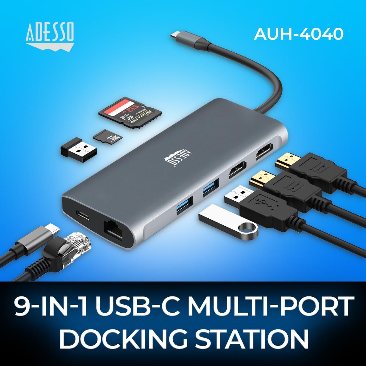 9-IN-1 USB-C MULTI-PORT DOCKING thumbnail