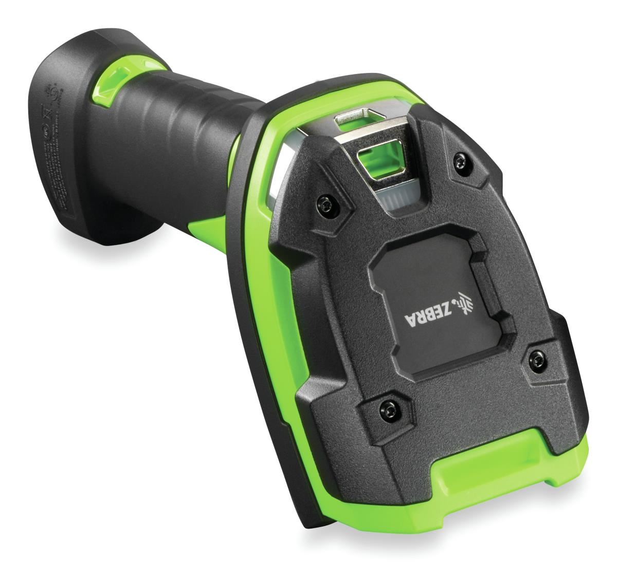 DS3608: RUGGED, AREA IMAGER, DIRECT PART MARKING, CORDED, INDUSTRIAL GREEN, VIBRATION MOTOR thumbnail