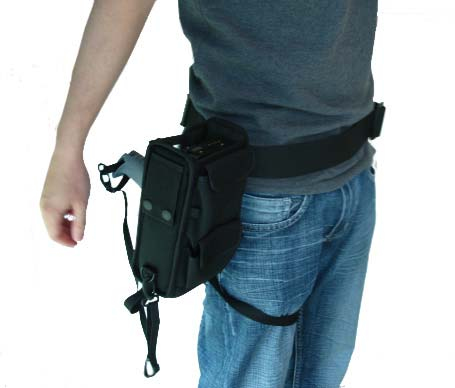 SOFT HOLSTER AND BELT - FOR USE WITH PISTOL GRIP thumbnail