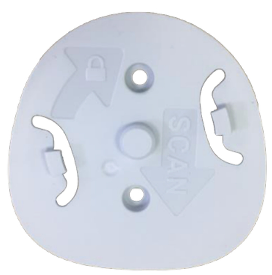 BRACKET: LOCKING MOUNT, DS9308 (ALPINE WHITE) thumbnail