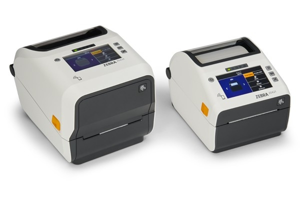 Direct Thermal Printer ZD621, Healthcare, Color Touch LCD, 203 dpi, USB, USB Host, Ethernet, Serial, BTLE5, EU and UK Cords, Swiss Font, EZPL thumbnail