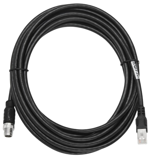 CABLE, ETHERNET 5M, X-CODED M12 TO RJ45, STANDARD FLEX CUSTOMER MADE CLASS 5 ITEM, ASK FOR A QUOTE. thumbnail