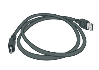 CABLE, USB 2M, LOCKING USB-C TO USB A CUSTOMER MADE CLASS 5 ITEM, ASK FOR A QUOTE. thumbnail