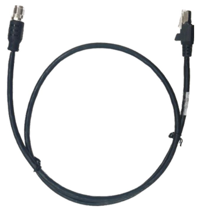 CABLE, ETHERNET 1M, X-CODED M12 TO RJ45, STANDARD FLEX CUSTOMER MADE CLASS 5 ITEM, ASK FOR A QUOTE. thumbnail