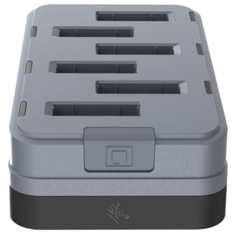 WS101 6-Slot Spare Battery Charger, Allows Charging of 6 Spare Batteries. Country Specific Power Supply (PWR-WUA5V45W1xx) and USB-C Cable (CBL-EC5X-USBC3A-01) are all sold separately. thumbnail