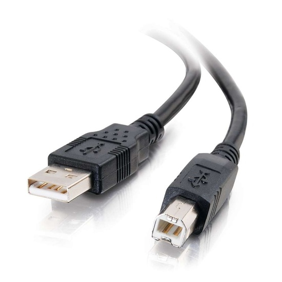 3m USB 2.0 A/B Cable - Black (9.8 ft) thumbnail