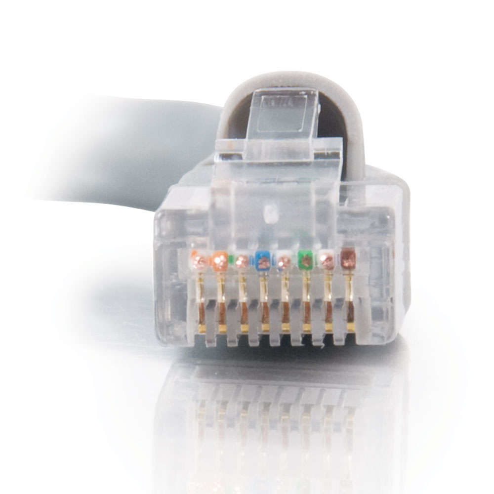 Legrand 1m Cat5e Booted Unshielded (UTP) Network Patch Cable - Grey thumbnail