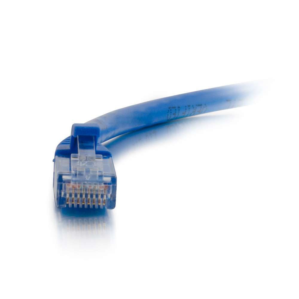 Cat5e Booted Unshielded (UTP) Network Patch Cable - Patch cable - RJ-45 (M) to RJ-45 (M) - 5 m - UTP - CAT 5e - molded, snagless, stranded - blue thumbnail