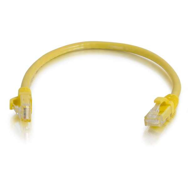 Legrand 5m Cat6 Booted Unshielded (UTP) Network Patch Cable - Yellow thumbnail