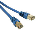 1m Shielded Cat5e Cable Blue thumbnail