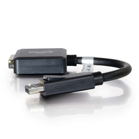 Legrand 8in C2G DisplayPort M to DVI F BLK thumbnail