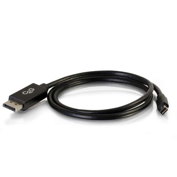 2m Mini DisplayPort to DisplayPort Adapter Cable 4K UHD - Black - DisplayPort cable - Mini DisplayPort (M) to DisplayPort (M) - 2 m - black thumbnail