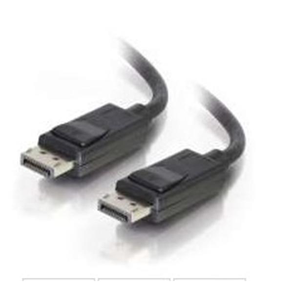 10ft (3m) DisplayPort Cable with Latches 8K UHD M/M - Black thumbnail