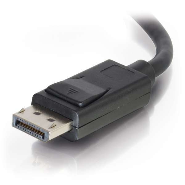 10ft Ultra High Definition DisplayPort Cable with Latches - 8K DisplayPort Cable - M/M - DisplayPort cable - DisplayPort (M) to DisplayPort (M) - 3.05 m - latched - black thumbnail