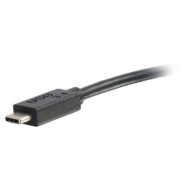 USB 3.1 USB Type C to VGA Adapter - USB C to VGA Black - External video adapter - USB 3.1 - D-Sub - black thumbnail