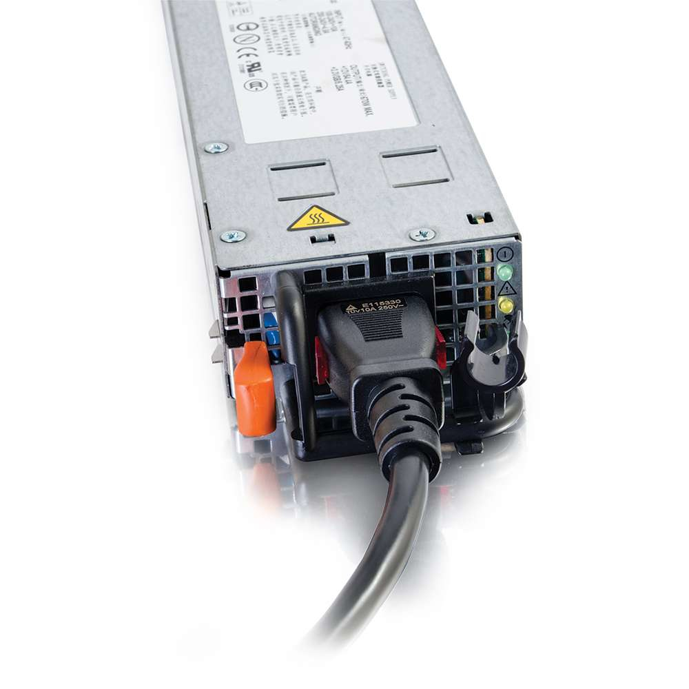 Legrand (Available while stock lasts-Going EOL) 2ft Locking C14 to C13 10A 250V Black thumbnail