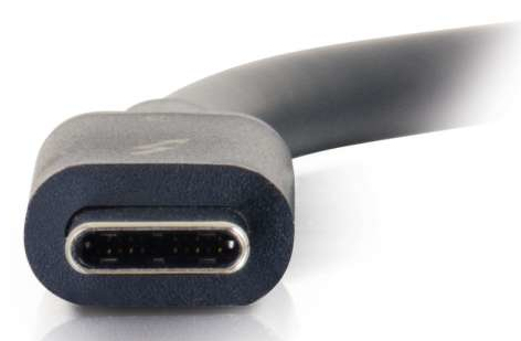 2m Thunderbolt 3 Cable (20Gbps) - Thunderbolt Cable 4K - Black - Thunderbolt cable - USB-C (M) to USB-C (M) - Thunderbolt 3 - 30 V - 2 m - 4K support - black thumbnail