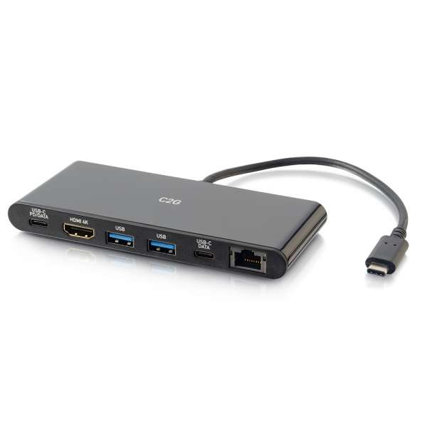 USB-C Docking Station with 4K HDMI, Ethernet, USB thumbnail