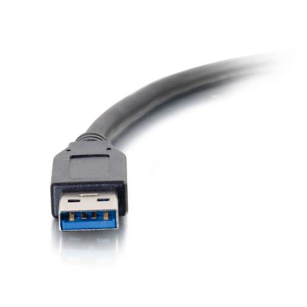 6ft USB C to USB A Cable - USB 3.2 - 5Gbps - M/M - USB cable - USB Type A (M) to USB-C (M) - USB 3.1 - 30 V - 3 A - 1.83 m - black thumbnail