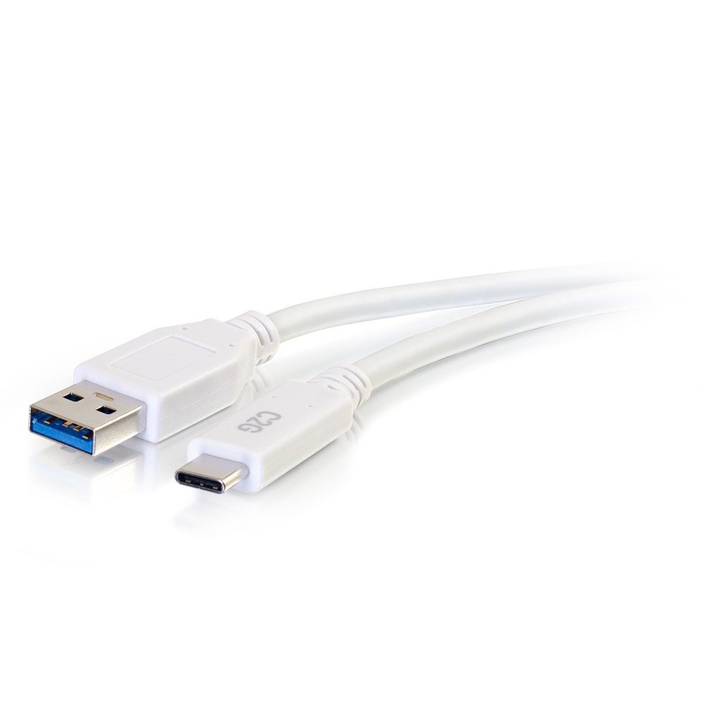 Legrand 3ft (.9M) USB3.0 USBC TO USB-A M/M WHITE thumbnail