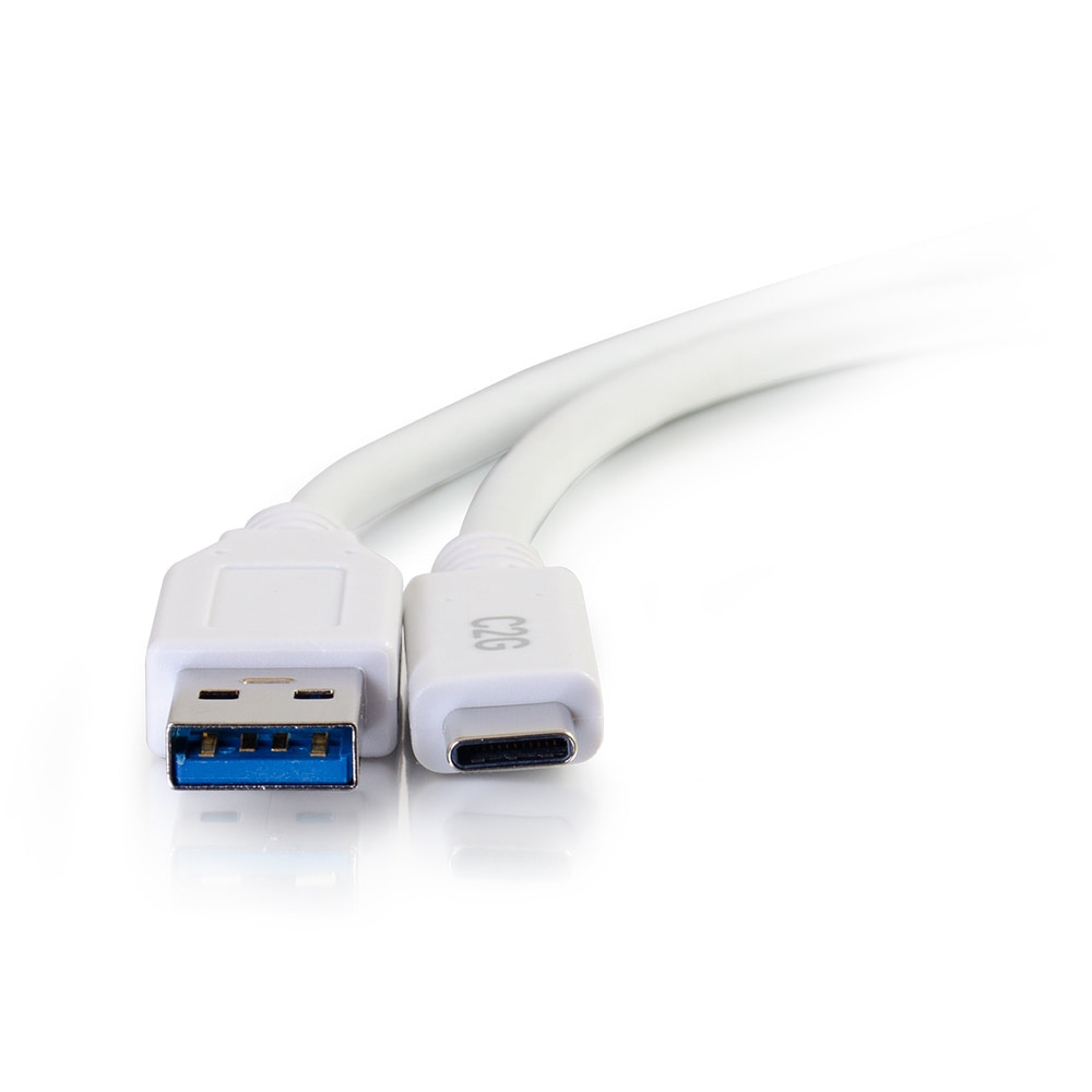 Legrand 3ft (.9M) USB3.0 USBC TO USB-A M/M WHITE thumbnail
