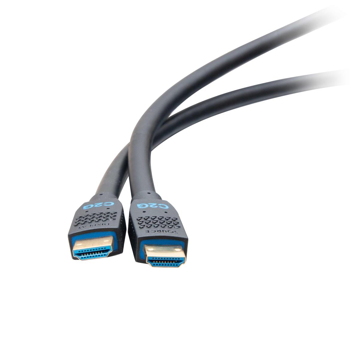 15ft Ultra Flexible 4K Active HDMI Cable Gripping 4K 60Hz - In-Wall M/M - HDMI cable with Ethernet - HDMI male to HDMI male - 4.5 m - black - active, 4K60Hz support thumbnail