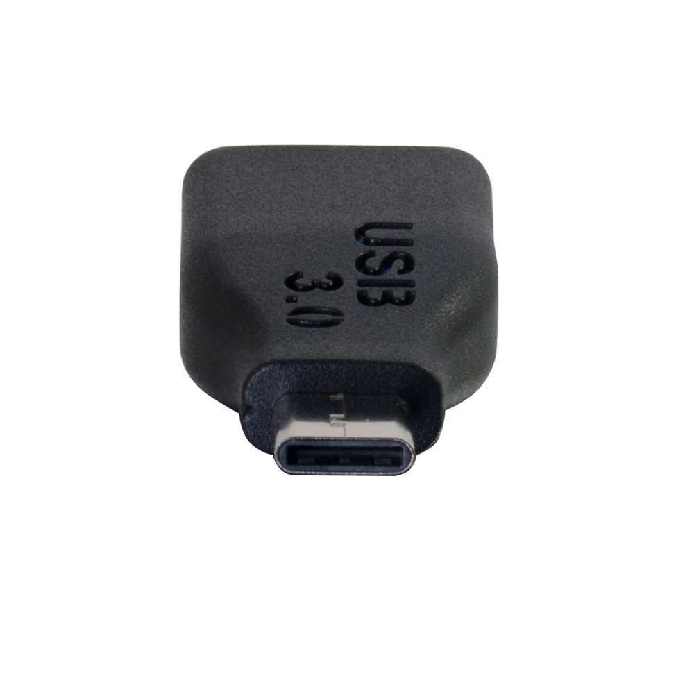 USB C to USB A Adapter - USB C to USB Adapter - 5Gbps - Black - M/F - USB adapter - USB Type A (F) to USB-C (M) - USB 3.0 - black thumbnail
