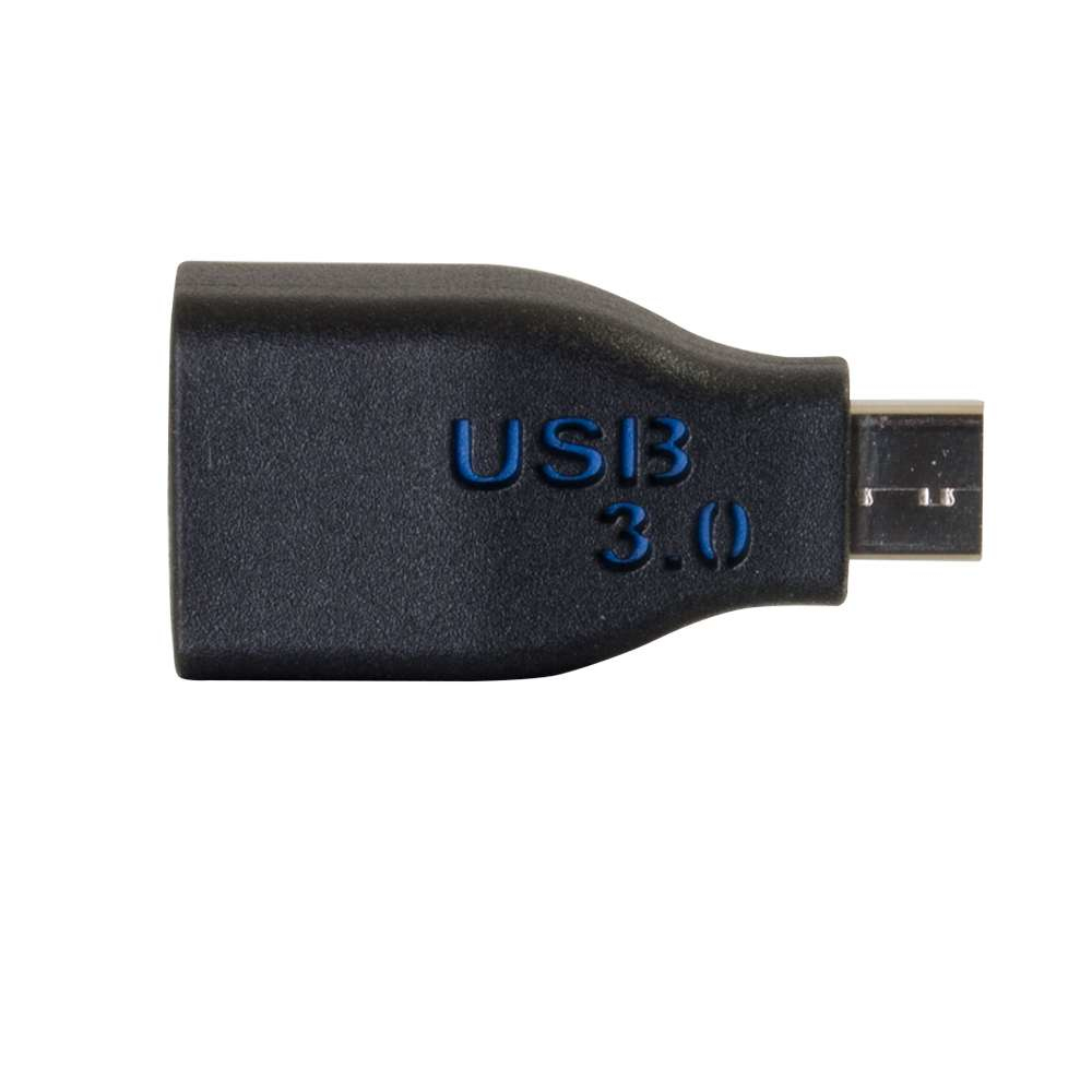 USB C to USB A Adapter - USB C to USB Adapter - 5Gbps - Black - M/F - USB adapter - USB Type A (F) to USB-C (M) - USB 3.0 - black thumbnail