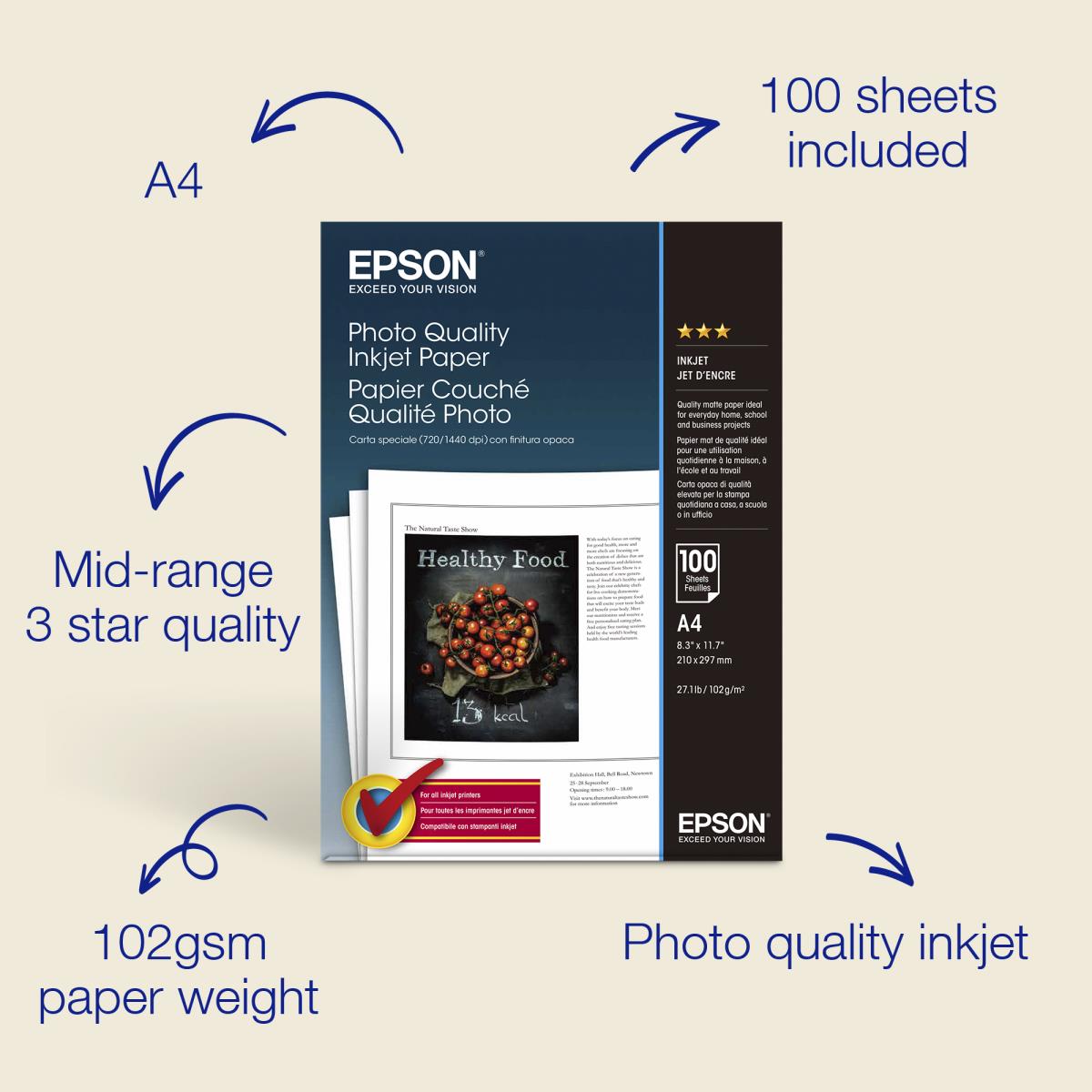 PHOTO QUALITY INK JET PAPER A4 thumbnail