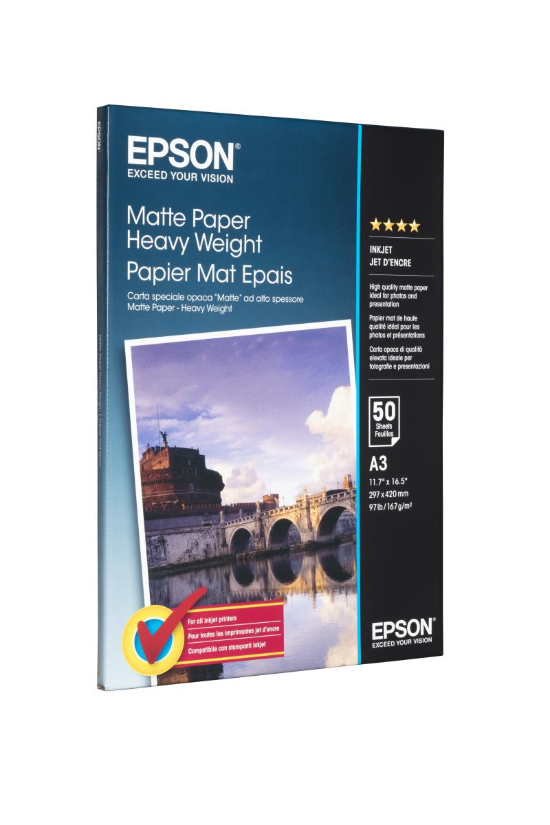 A3 MATTE HEAVYWEIGHT167gsm 50 SHEETS thumbnail