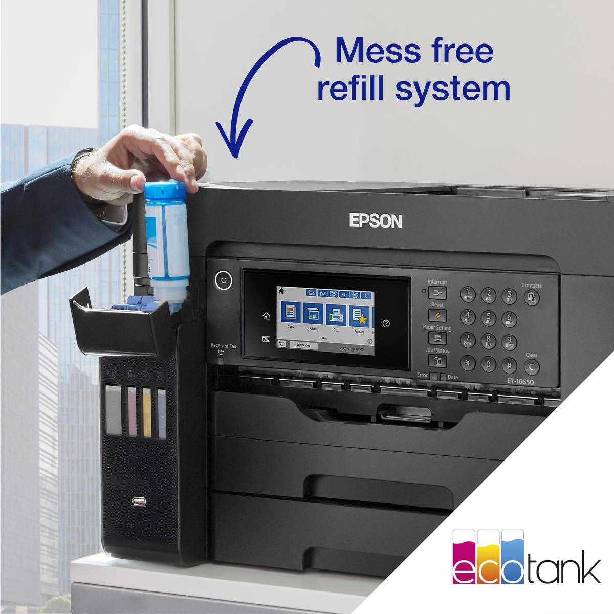 EU Product - Multifunktionsdrucker EcoTank Et-16655 - Fax - Inkjet thumbnail
