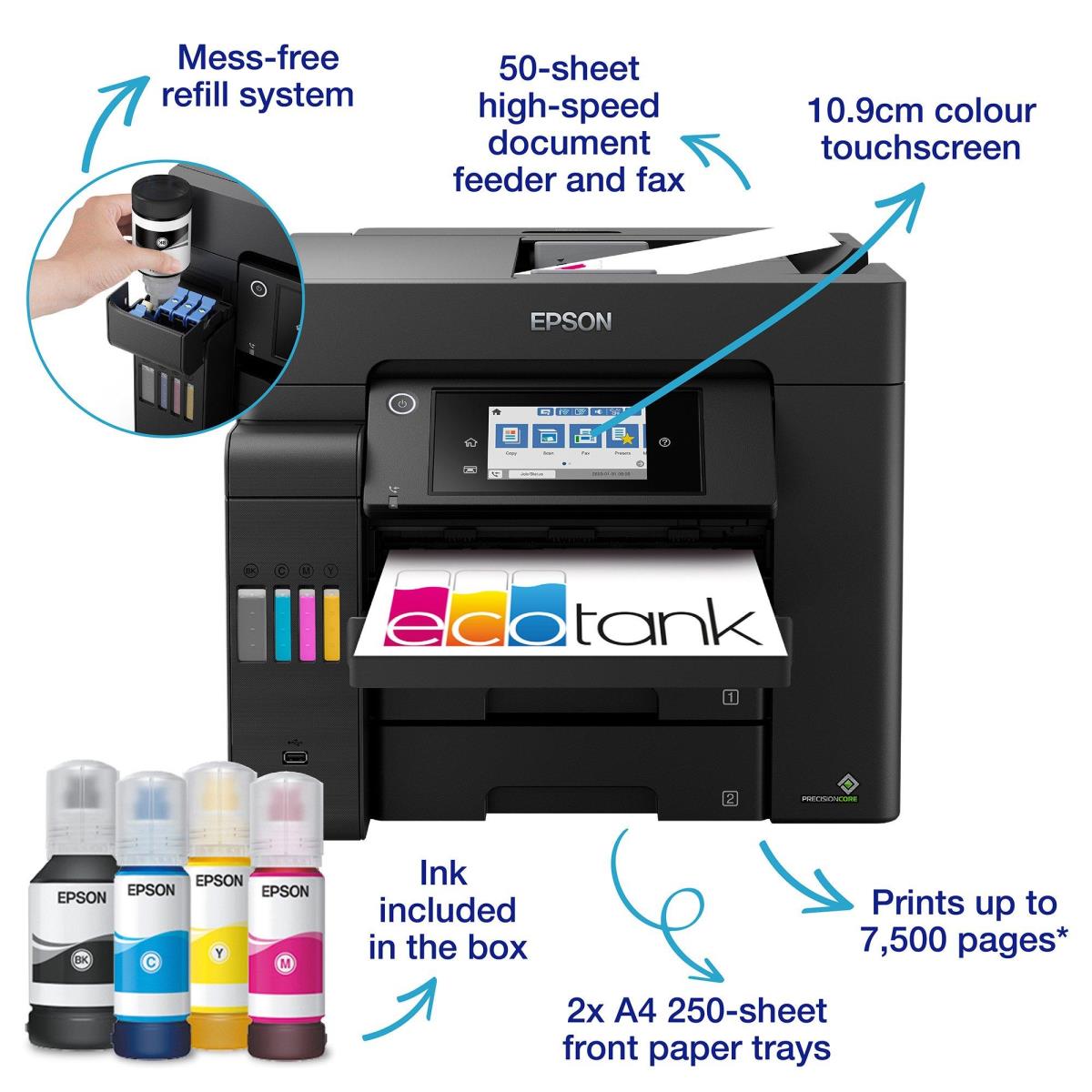 EU Product - Multifunktionsdrucker EcoTank ET-5805 - Multifunction Printer - Inkjet thumbnail