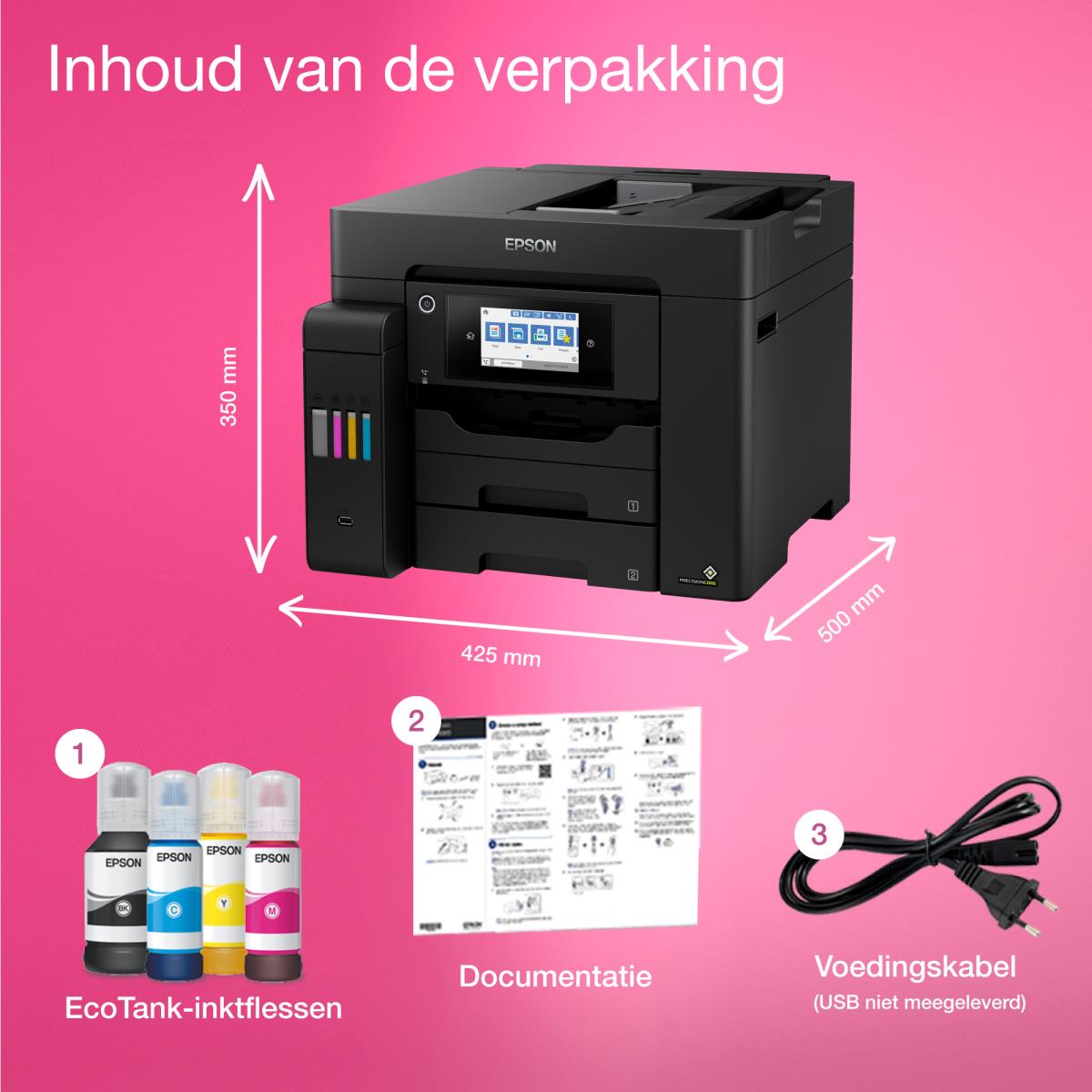 EU Product - EcoTank Et-5855 A4-Tintentank-Multifunktionsdrucker - Printer - Inkjet thumbnail