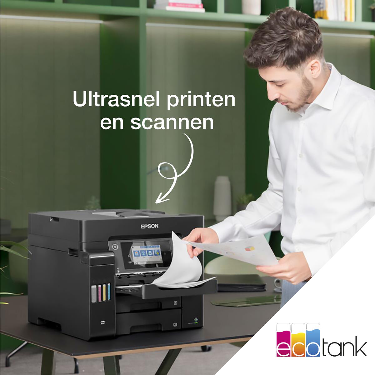 EU Product - EcoTank Et-5855 A4-Tintentank-Multifunktionsdrucker - Printer - Inkjet thumbnail