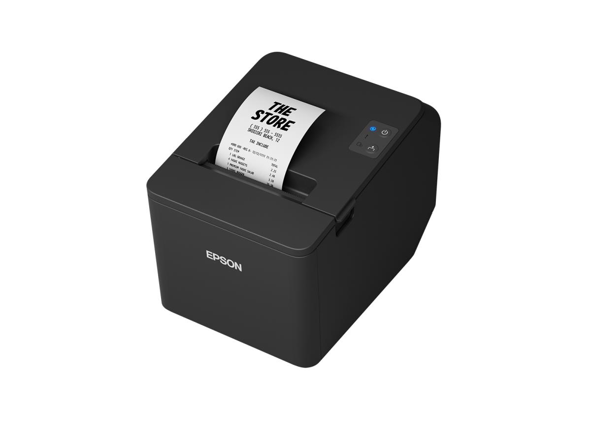 EU Product - TM T 20IV - RS232+ USB - schwarz - inkl. Netzteil - POS printer - Thermal Transfer thumbnail