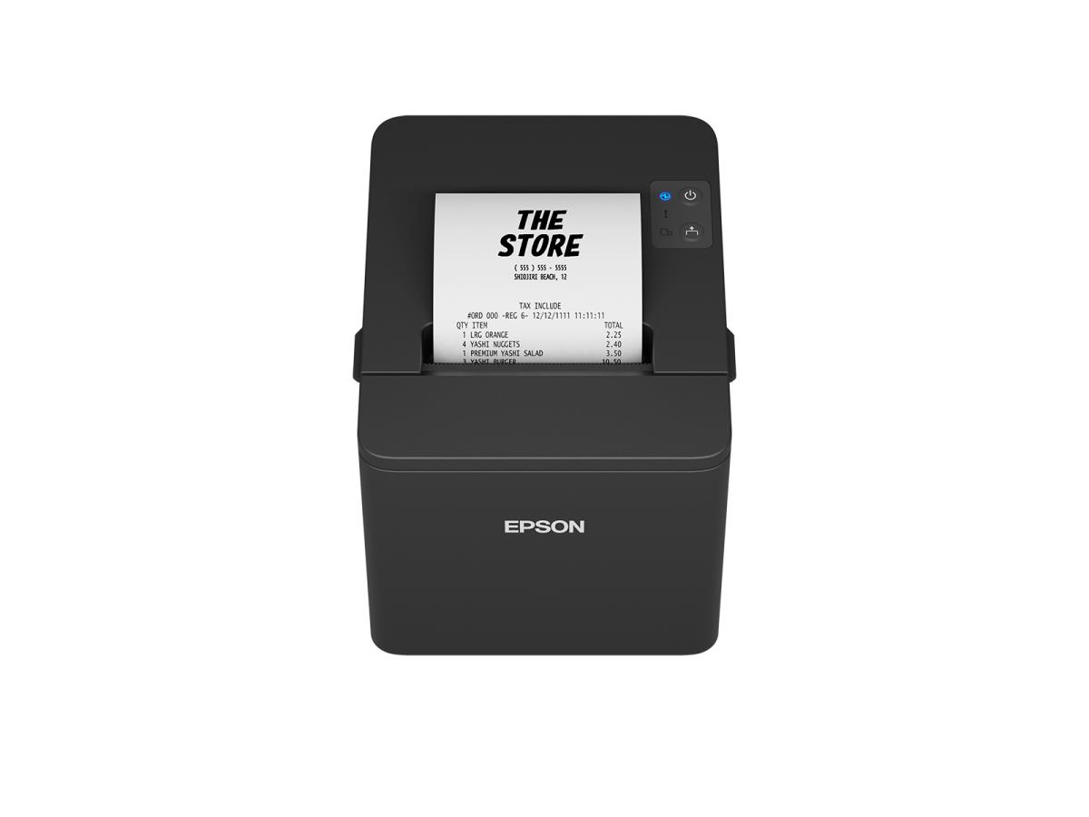 EU Product - TM T 20IV - RS232+ USB - schwarz - inkl. Netzteil - POS printer - Thermal Transfer thumbnail