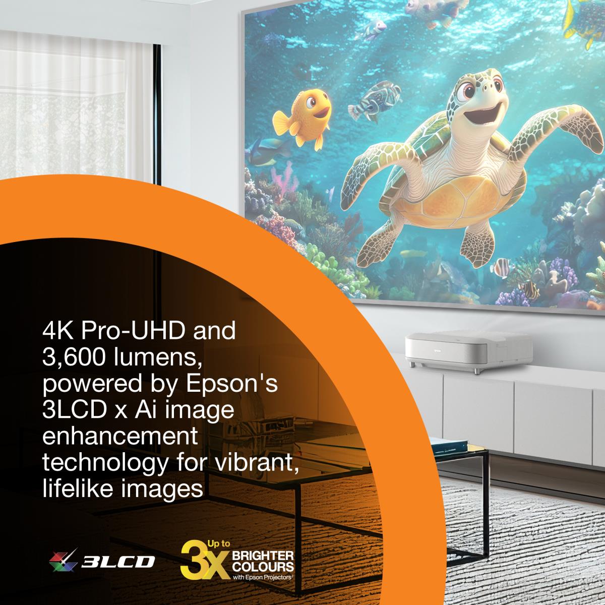 EU Product - Lifestudio Grand EH-LS670W wei - Projector - LCD thumbnail