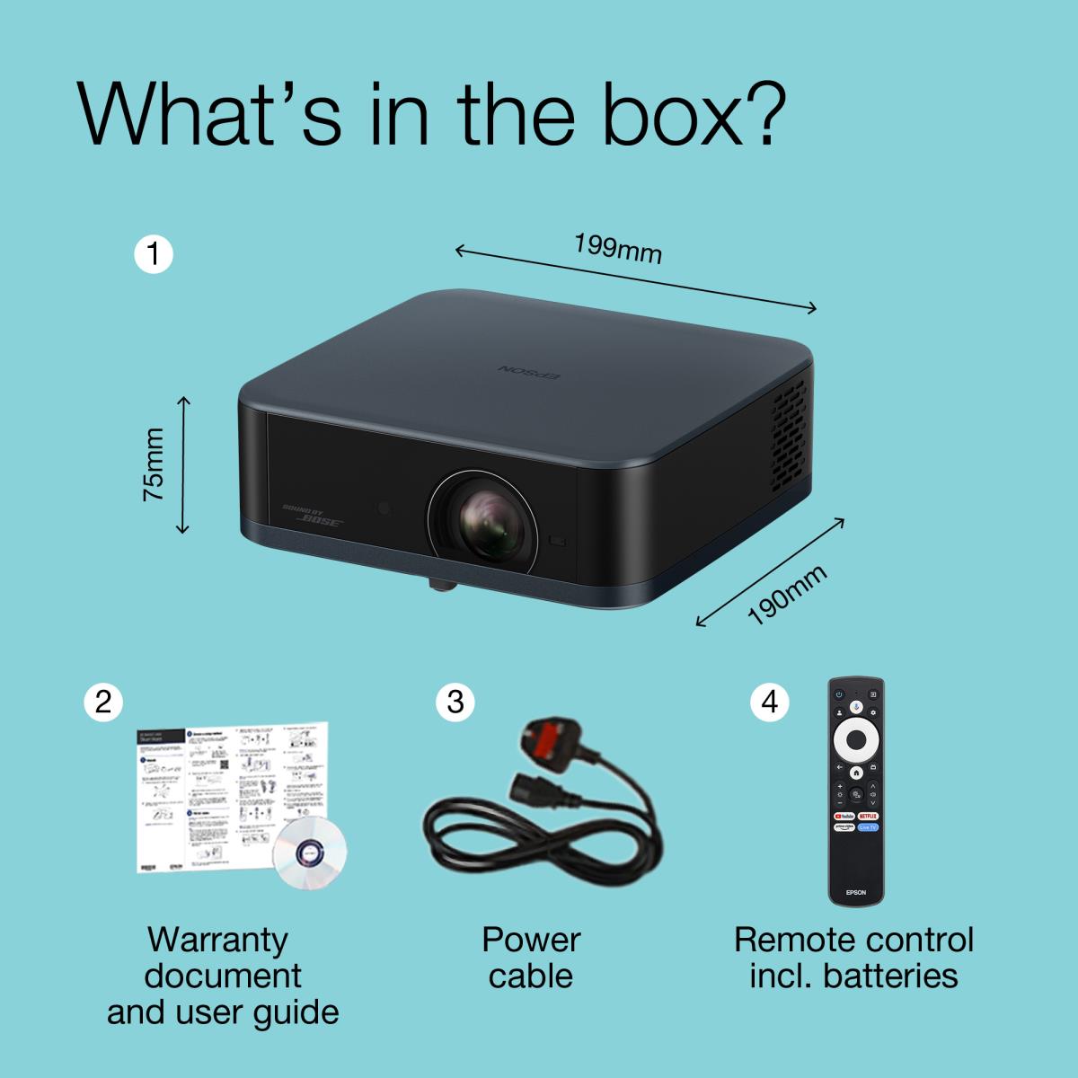 EU Product - Lifestudio Pop Projector - EF-62N - Projector - LCD thumbnail