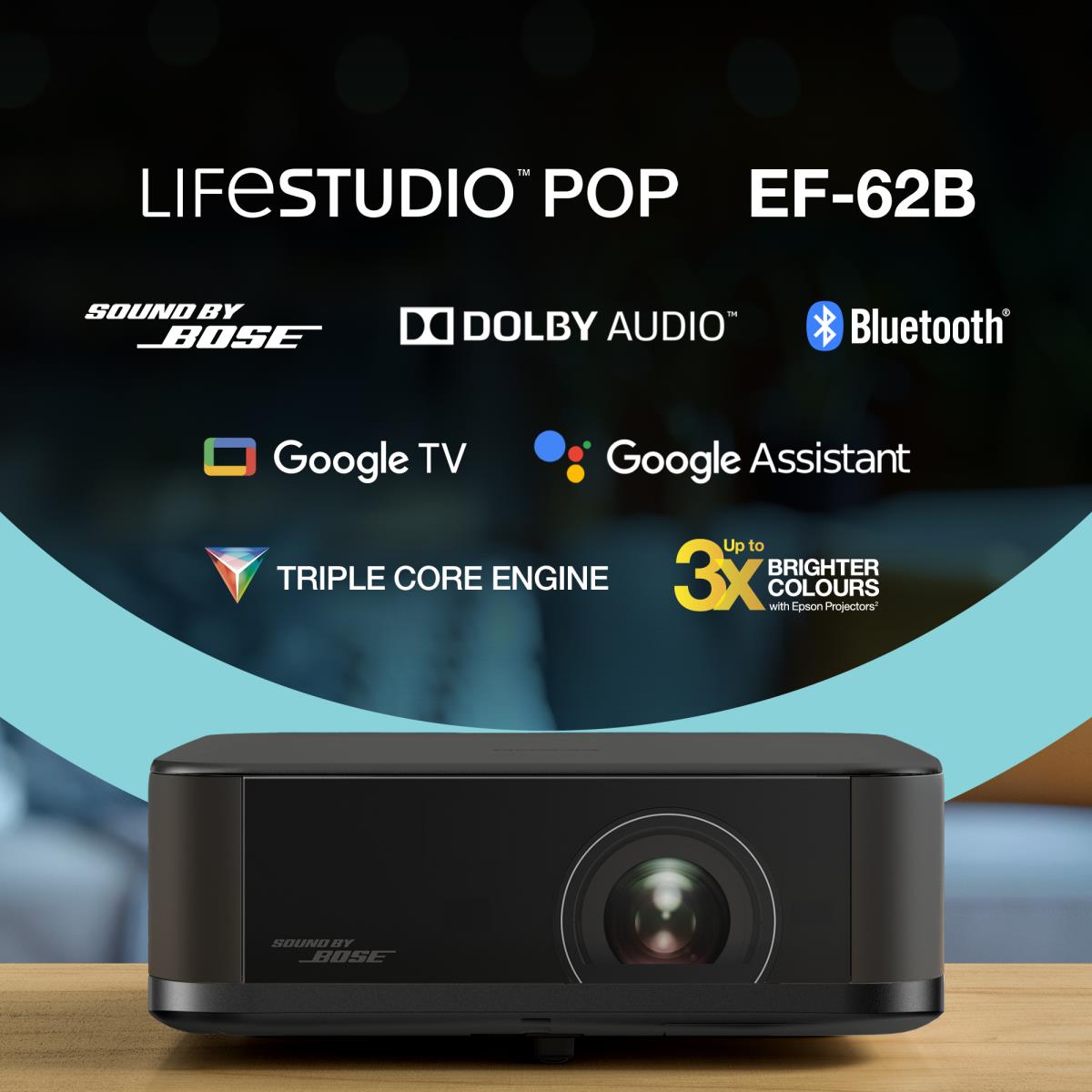 EU Product - Projektor Lifestudio Pop EF-62B - Projector - LCD thumbnail