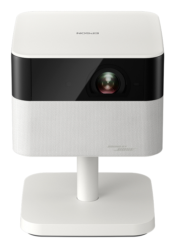 Lifestudio Flex EF-71 - 3LCD projector - 700 lumens (white) - 700 lumens (colour) - 16:9 - 1080p - 802.11a/b/g/n/ac wireless / Bluetooth - diamond white thumbnail