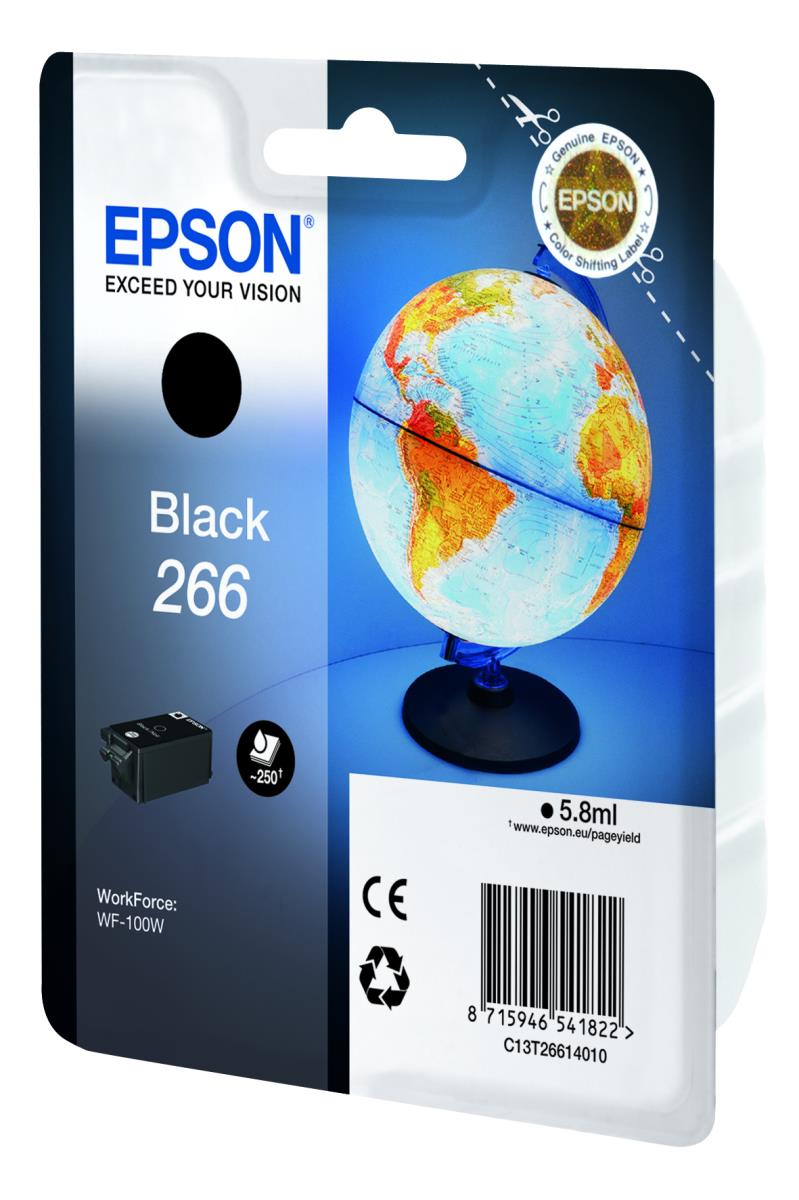 SINGLEPACK BLACK 266 INK CARTR thumbnail