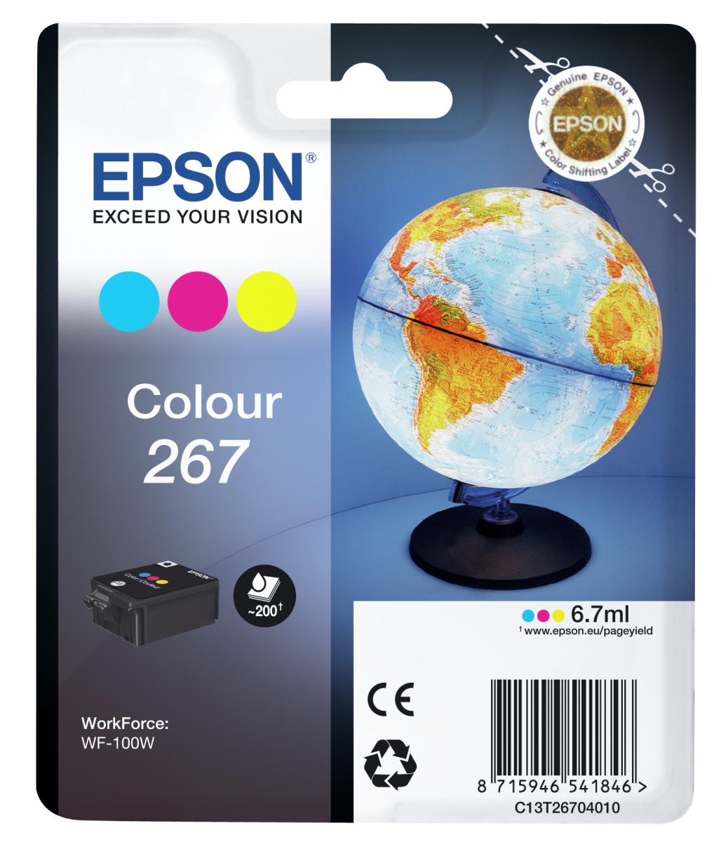 SINGLEPACK COLOUR 267 INK CART thumbnail