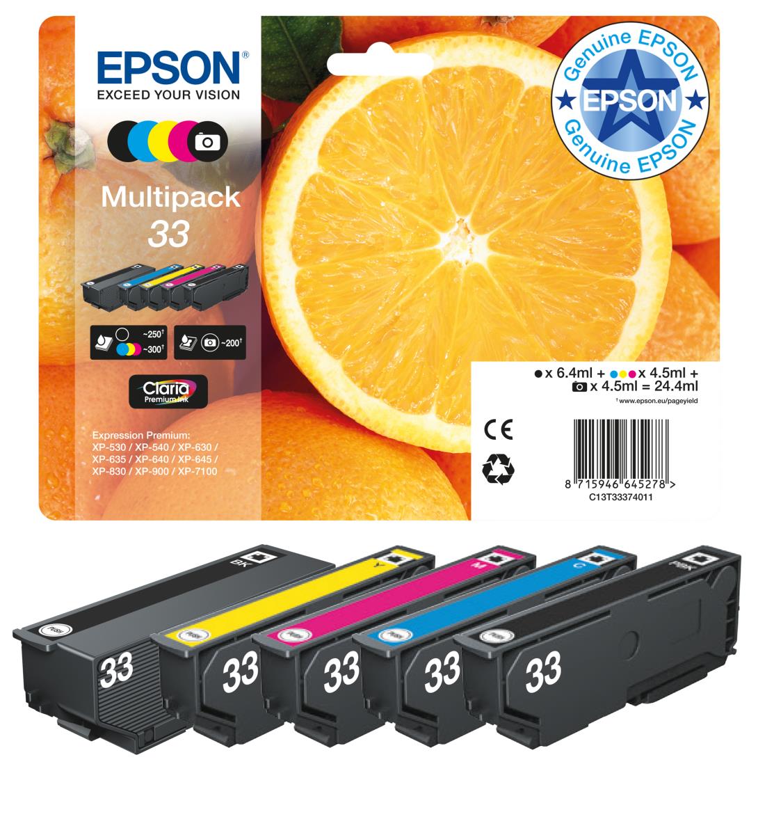 33 5-COLOURS MULTIPACK thumbnail