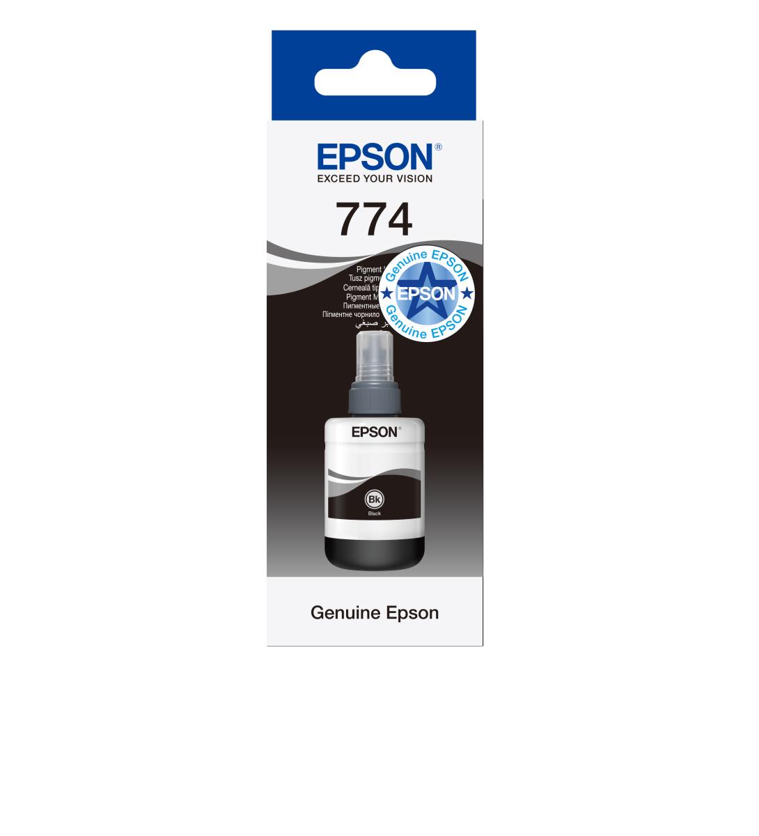 T7741 PIGMENT BLACK INK BOTTLE 1X 14 thumbnail