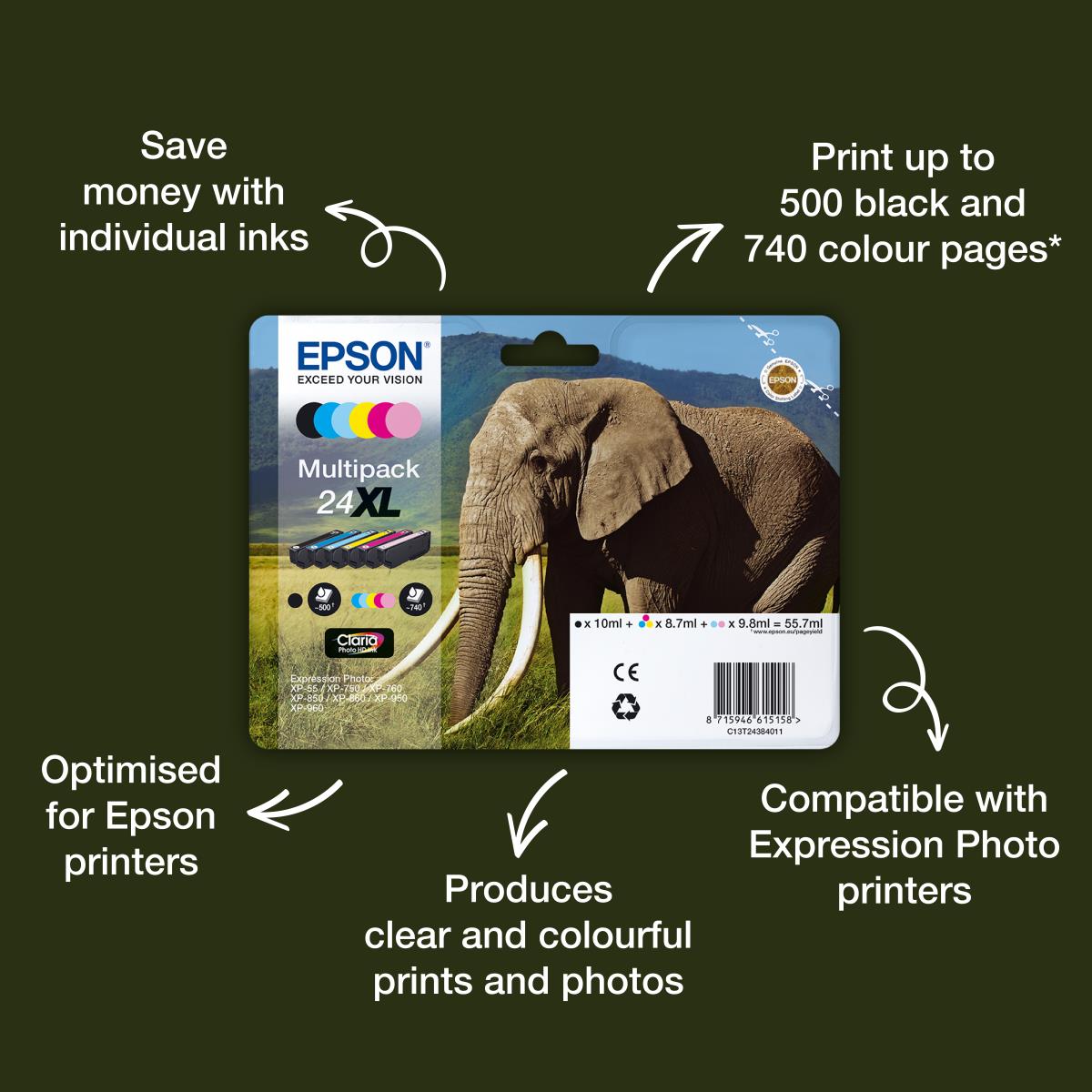 MULTIPACK 6-COLOURS 24 EASYMAIL thumbnail