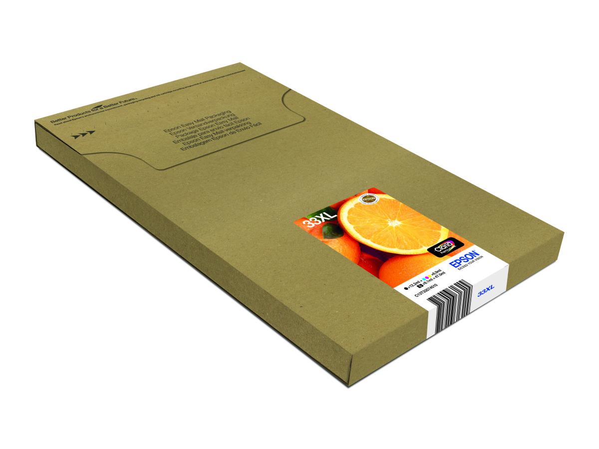 33XL MULTIPACK 5 COLOUR33XL CLARIA PREMIUM INK EASYMAIL thumbnail