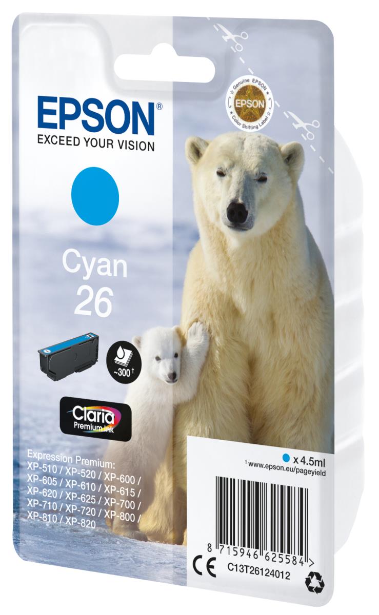 T2612 CYAN INKCLARIA PREMIUM POLAR BEAR INK thumbnail