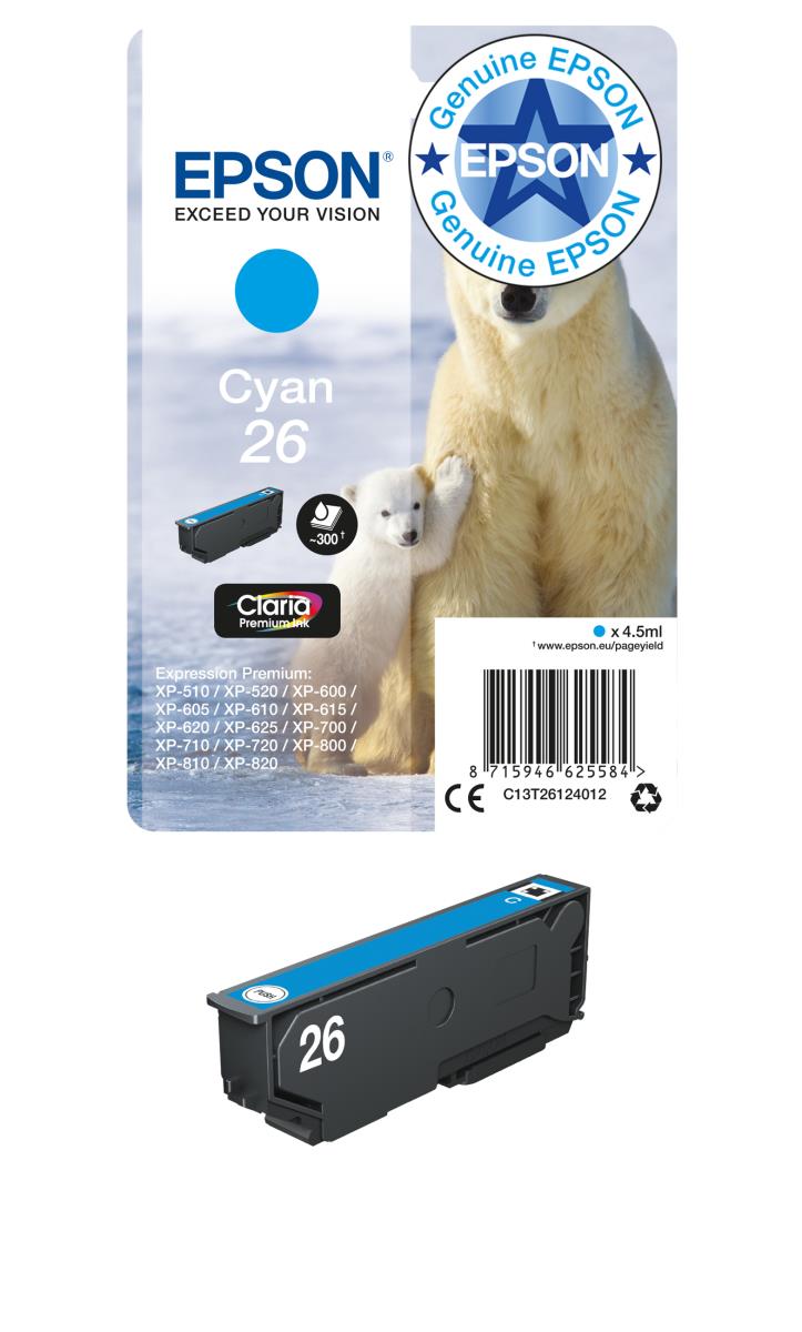 T2612 CYAN INKCLARIA PREMIUM POLAR BEAR INK thumbnail