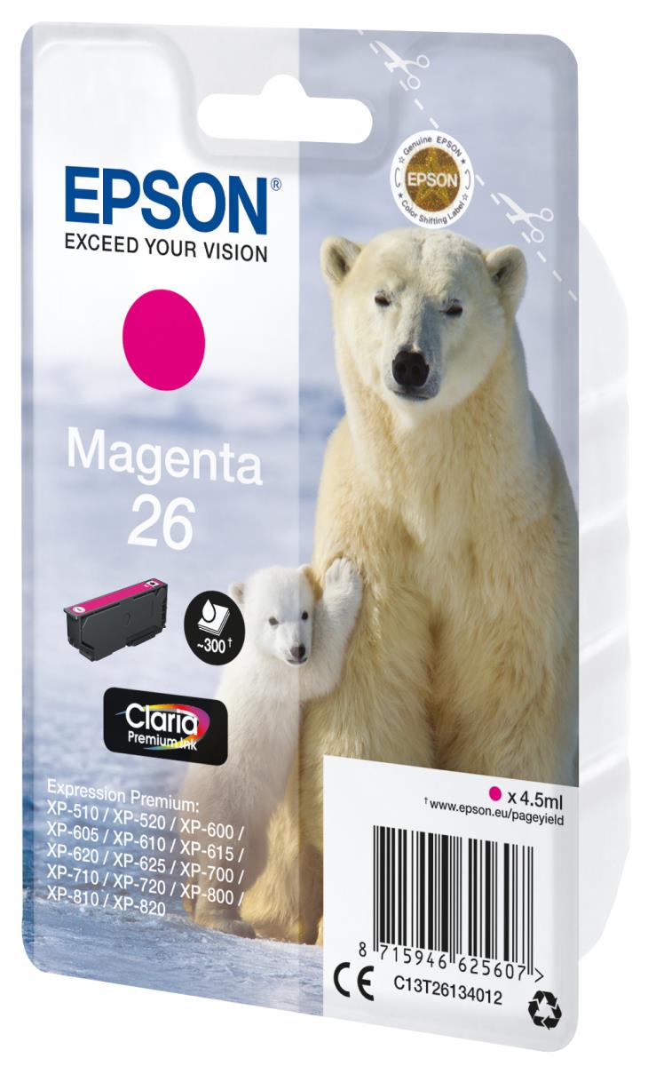 T2613 MAGENTA INKCLARIA PREMIUM POLAR BEAR INK thumbnail